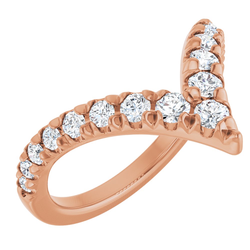 1/2 CTW Natural Diamond Contour Wedding Band - Balacia