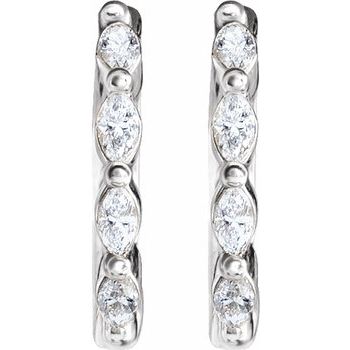 marquise diamond earrings
