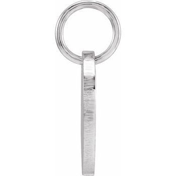 14K 9.5 mm Engravable Round Disc Pendant - Balacia