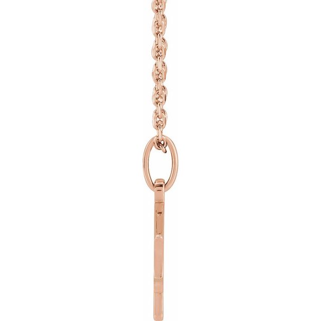 14K Engravable Graduation Cap 16 - 18" Necklace - Balacia