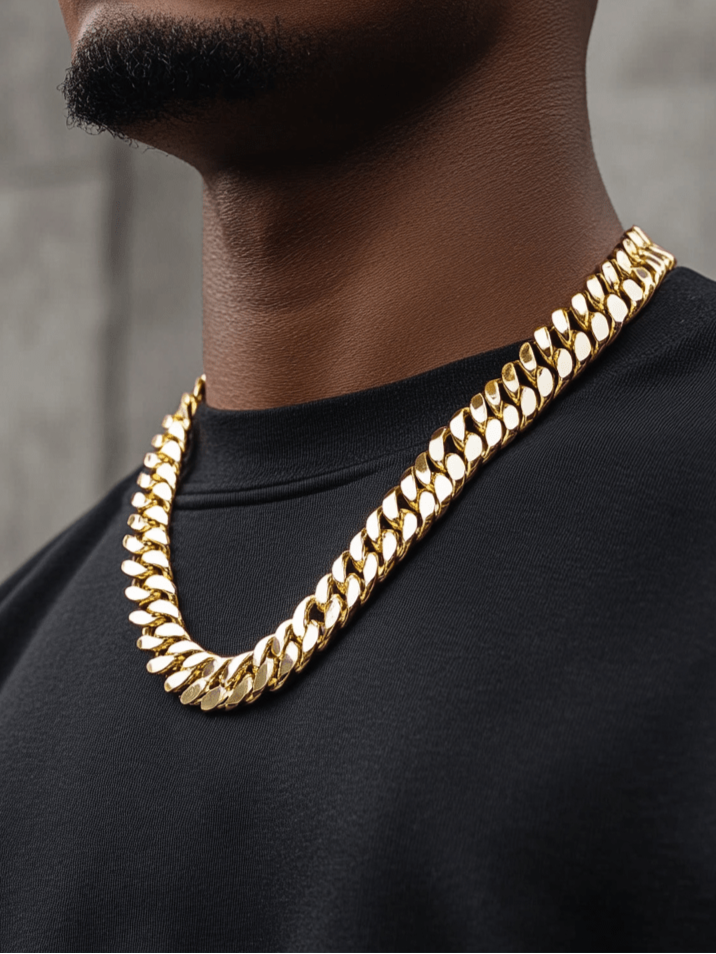 14k Gold Vermeil Golden Legacy Miami Cuban Link Chain - Balacia
