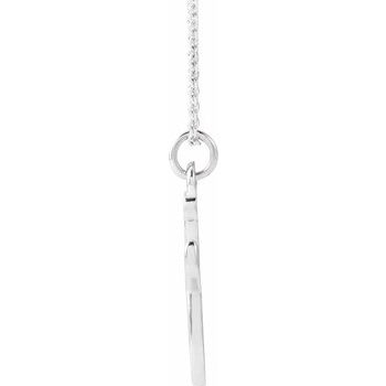 14K Petite Initial J 16" Necklace - Balacia