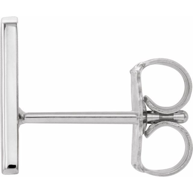 14K Single Initial A Earring - Balacia