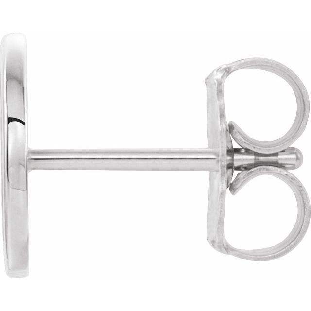 14K Single Initial D Earring - Balacia