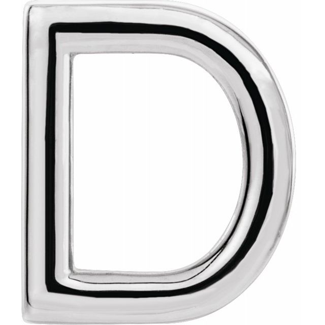 14K Single Initial D Earring - Balacia