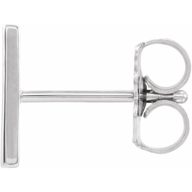 14K Single Initial H Earring - Balacia