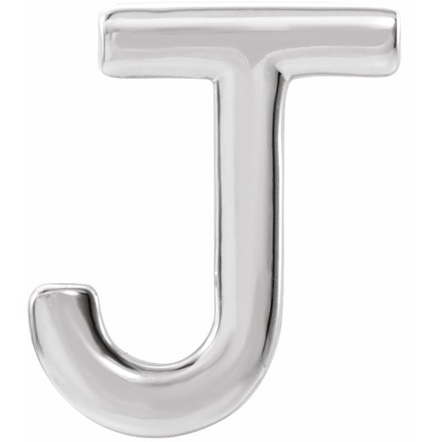 14K Single Initial J Earring - Balacia