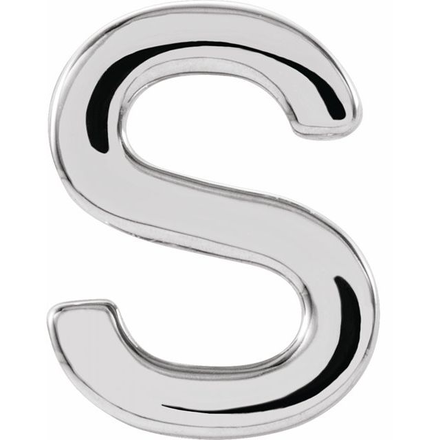 14K Single Initial S Earring - Balacia
