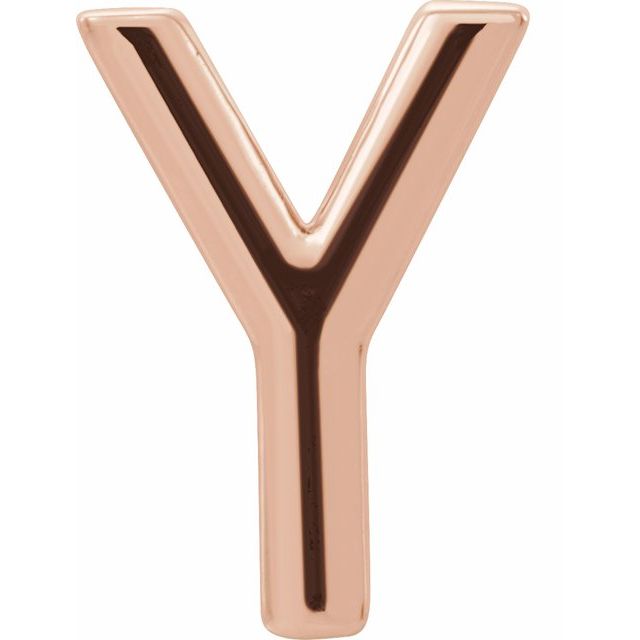 14K Single Initial Y Earring - Balacia