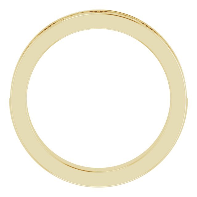 14K Yellow .07 CTW Diamond Anniversary Band - Balacia
