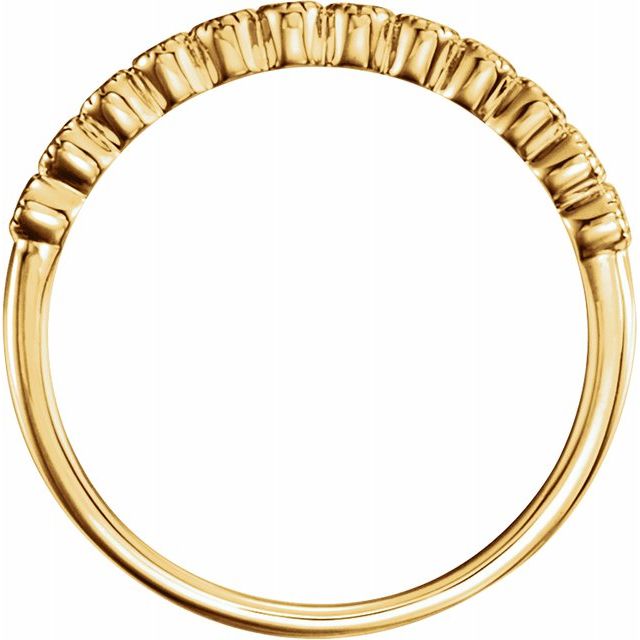 14K Yellow 1/6 CTW Diamond Anniversary Band - Balacia
