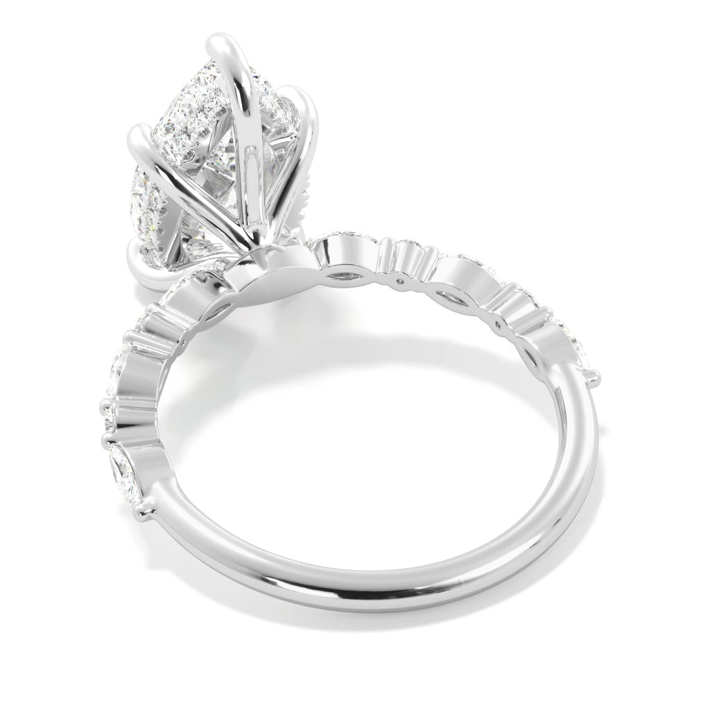 2.5 Carat Pear Diamond Engagement - Balacia