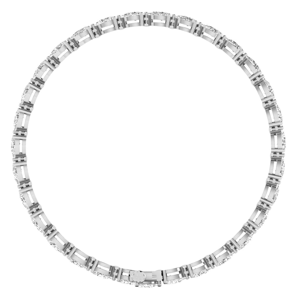 Classic Pear Diamond Tennis Bracelet - Balacia
