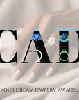 Custom Jewelry Design CAD Mockup Deposit - Balacia