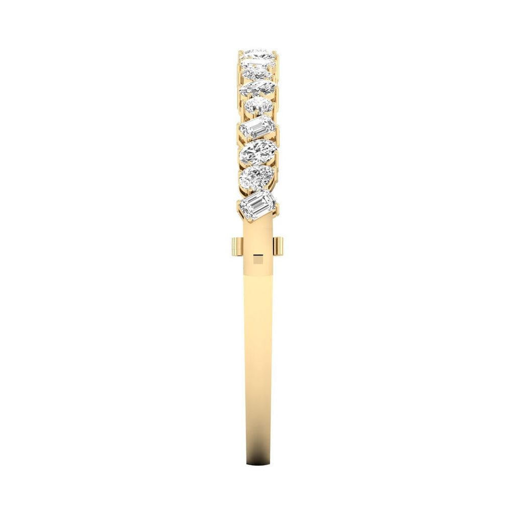 Dazzling Multi - Shape Diamond Bangle - Balacia