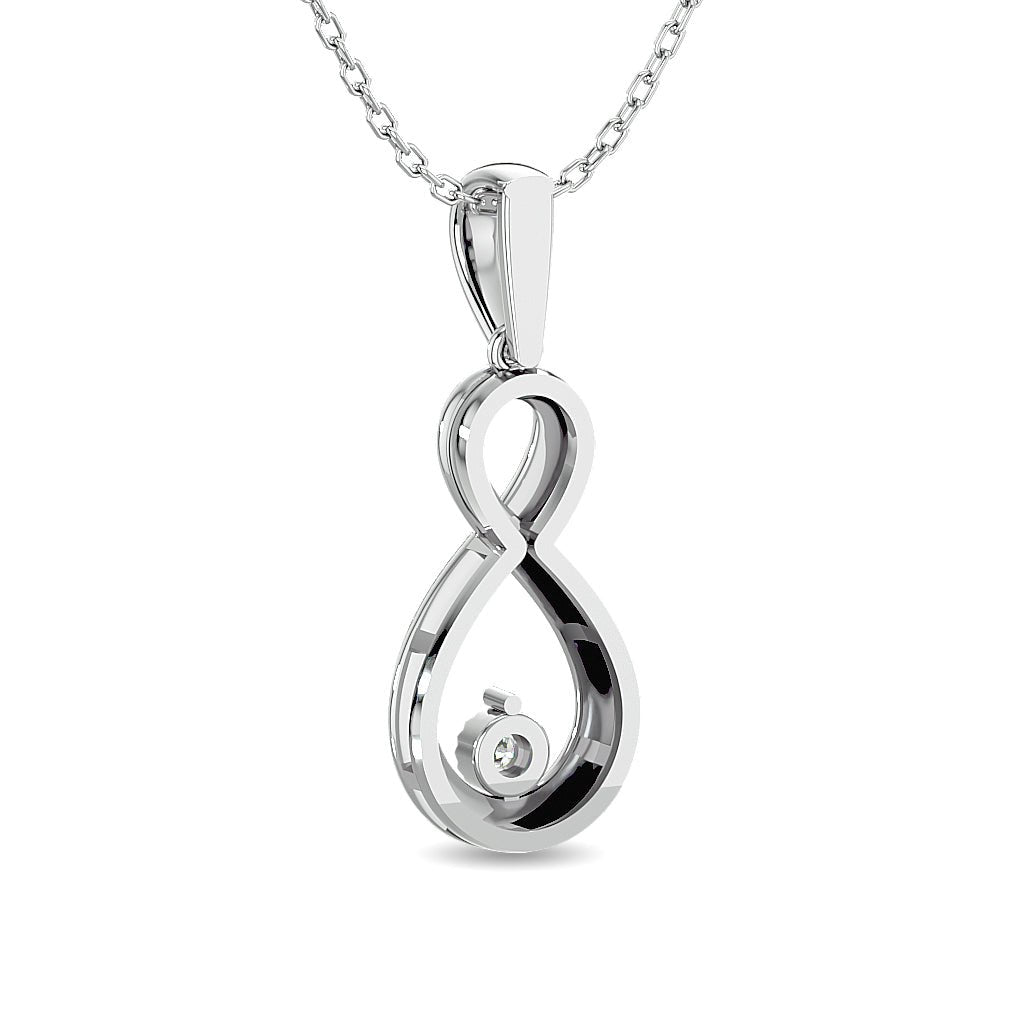 Diamond Infinity Necklace - Balacia