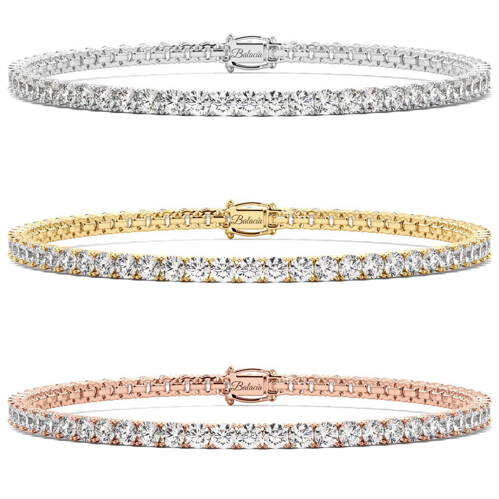 Lab Diamond Tennis Bracelet
