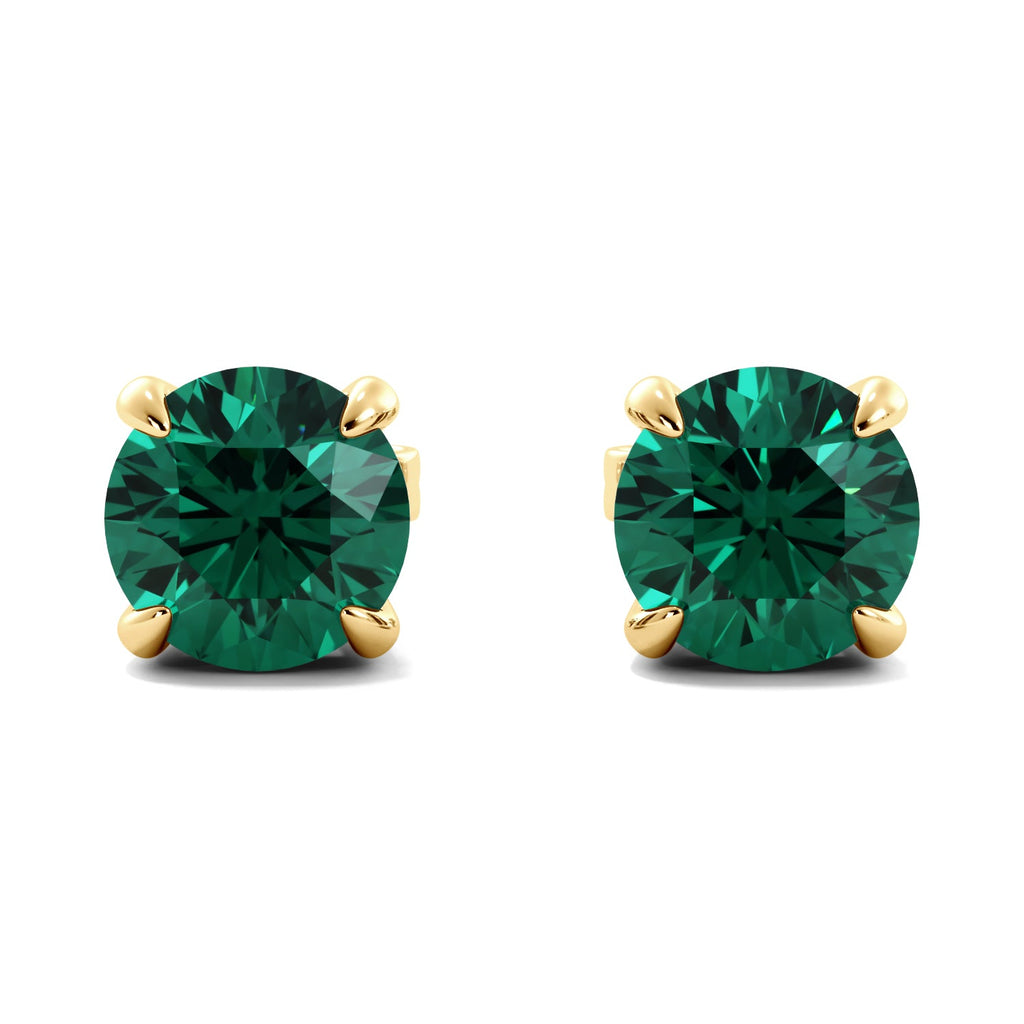 emerald earrings