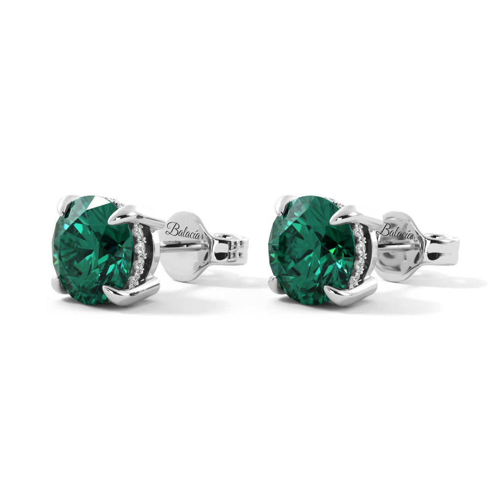 emerald earrings