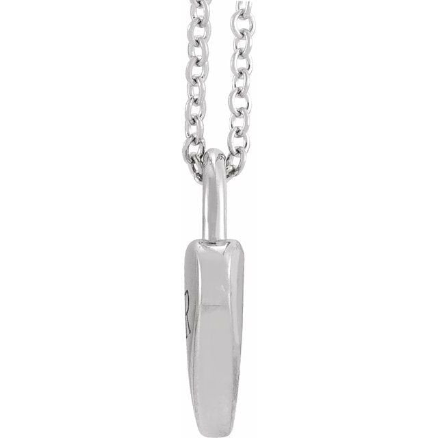 Heart Lock Necklace Engravable Gift - Balacia