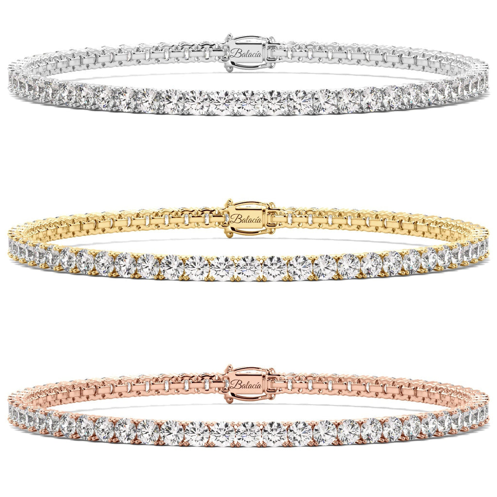 Lab Diamond Tennis Bracelet