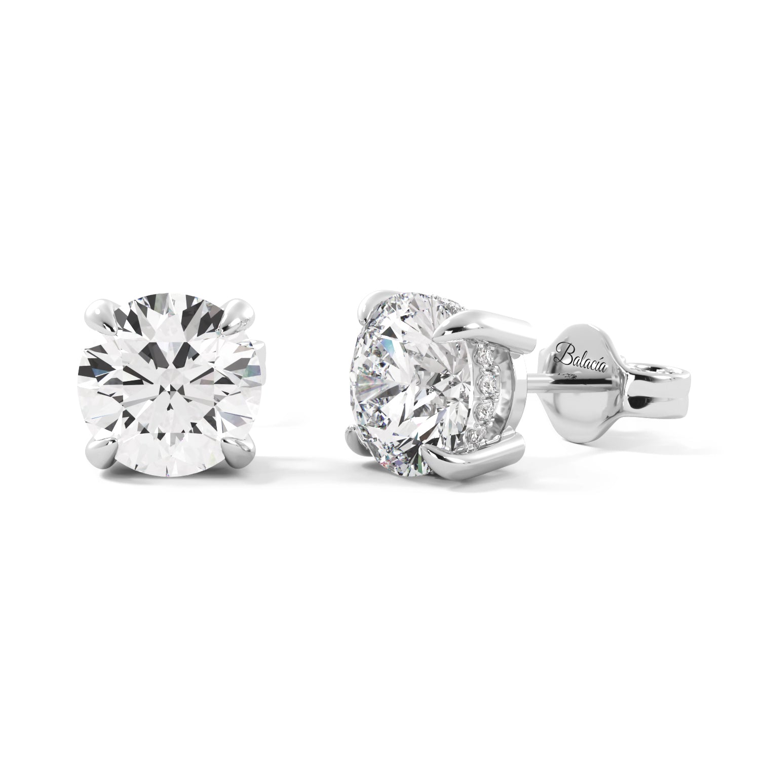 lab diamond earrings