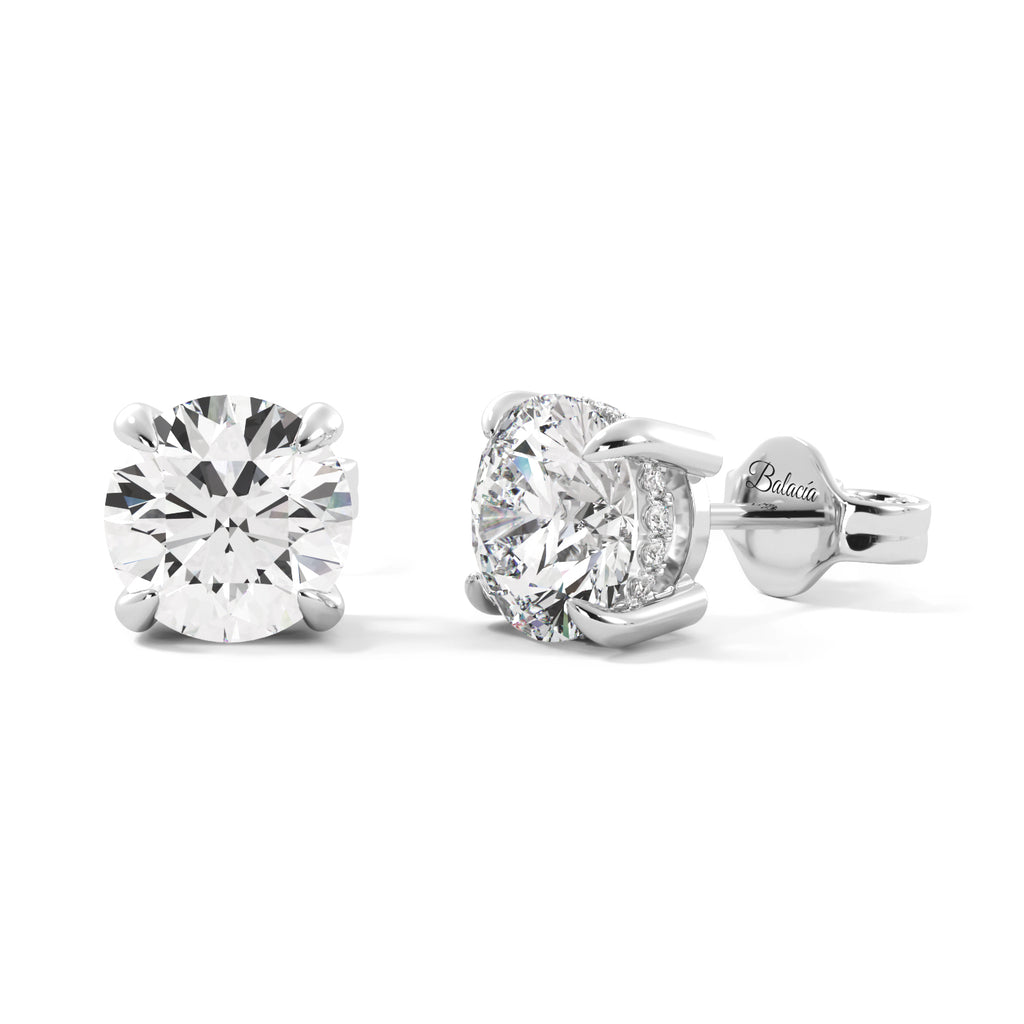 lab diamond earrings