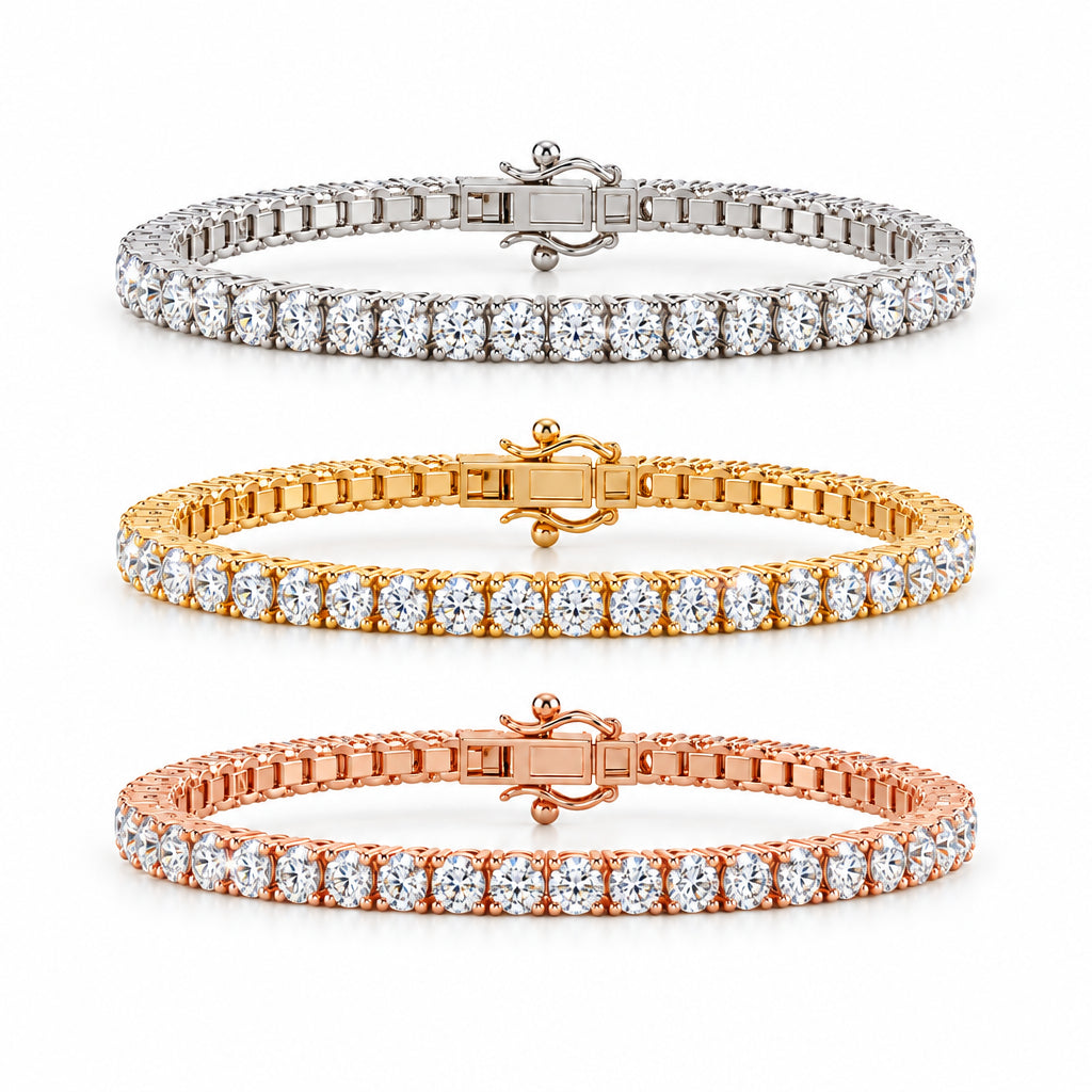 Moissanite Tennis Bracelet