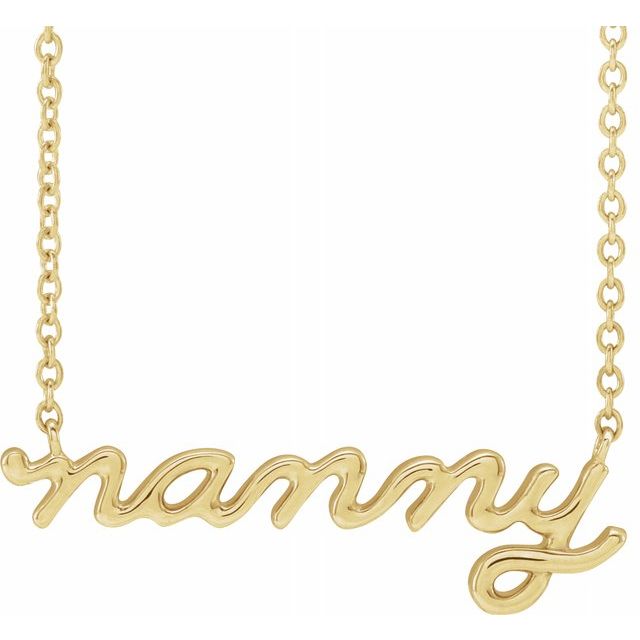 Nanny 14k Gold Necklace Gift - Balacia