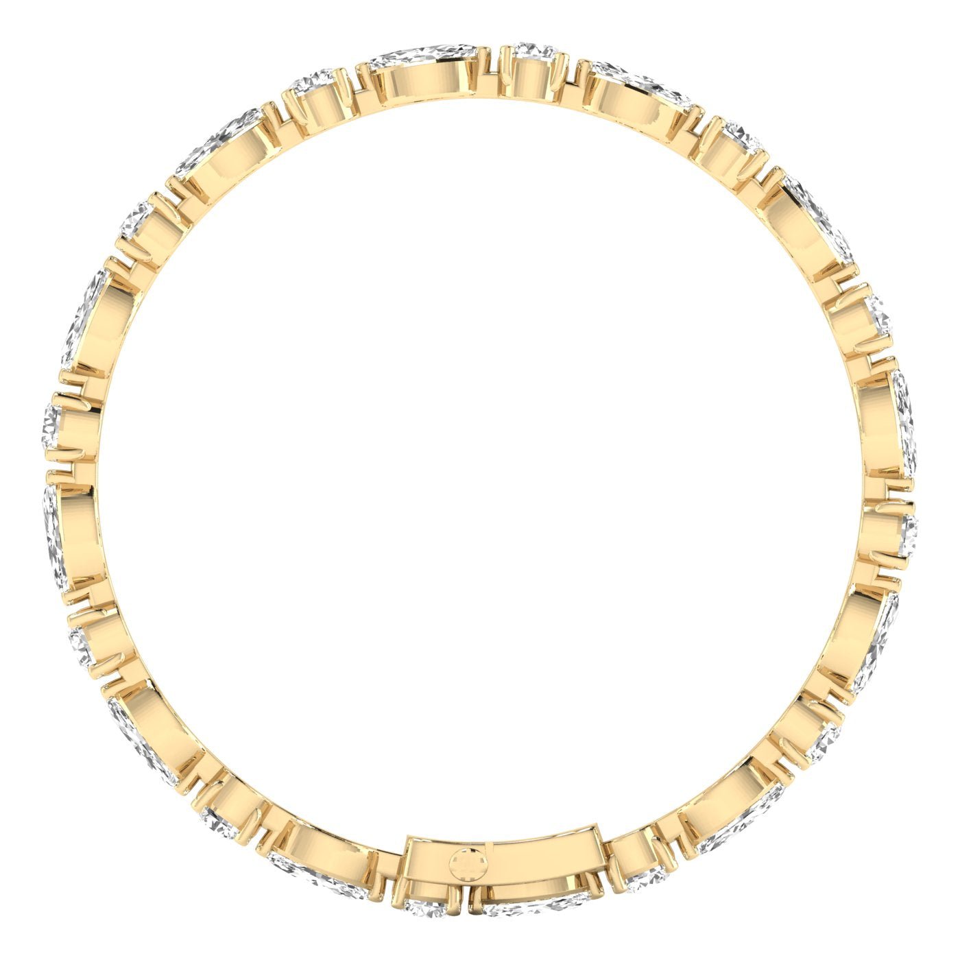Round & Marquise Diamond Bracelet - Balacia