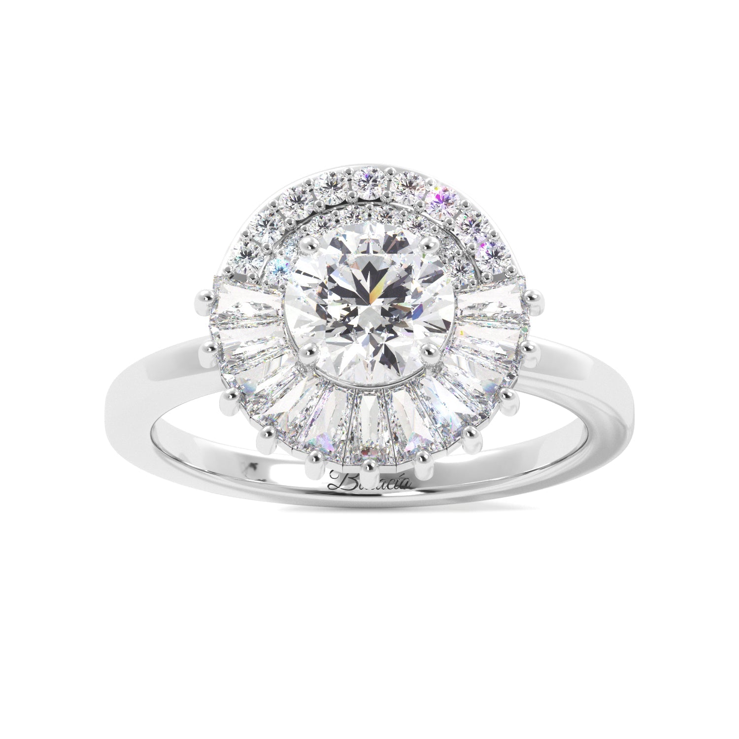 unique custom engagement ring
