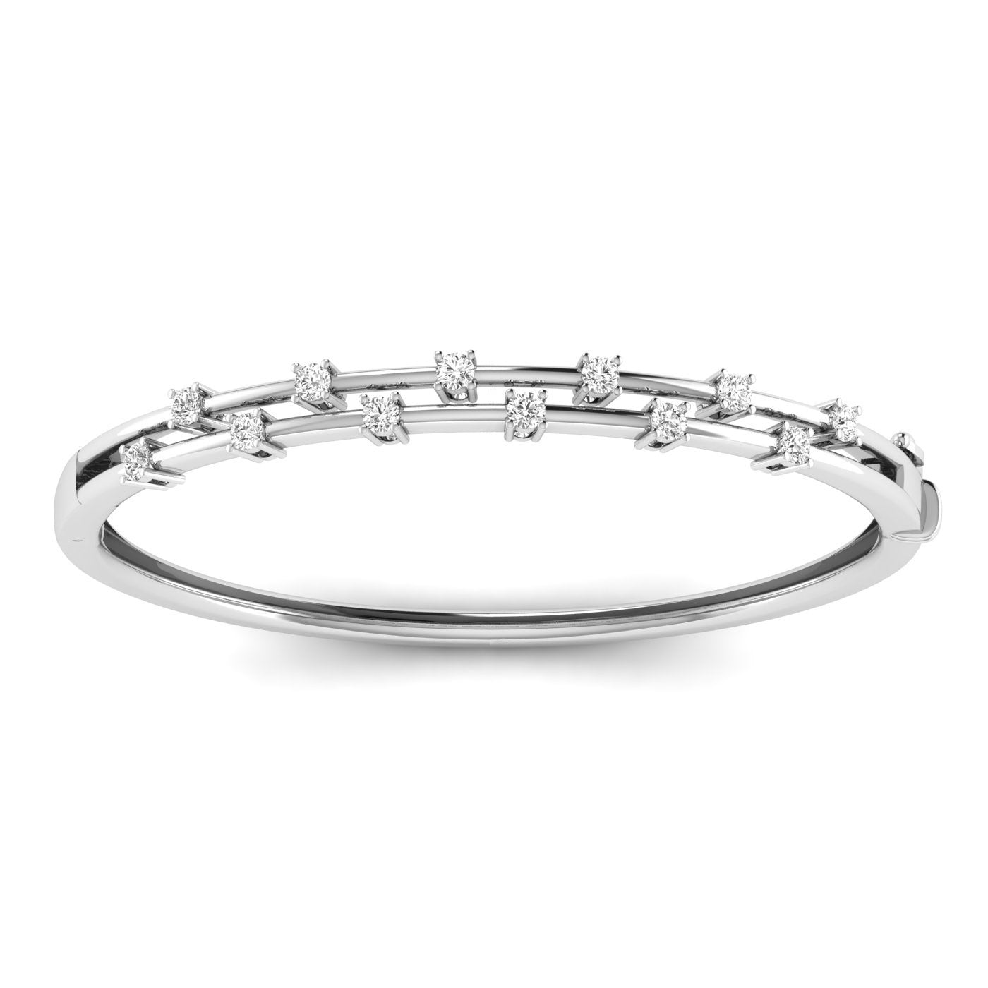 Scattered Diamonds Bangle - Balacia