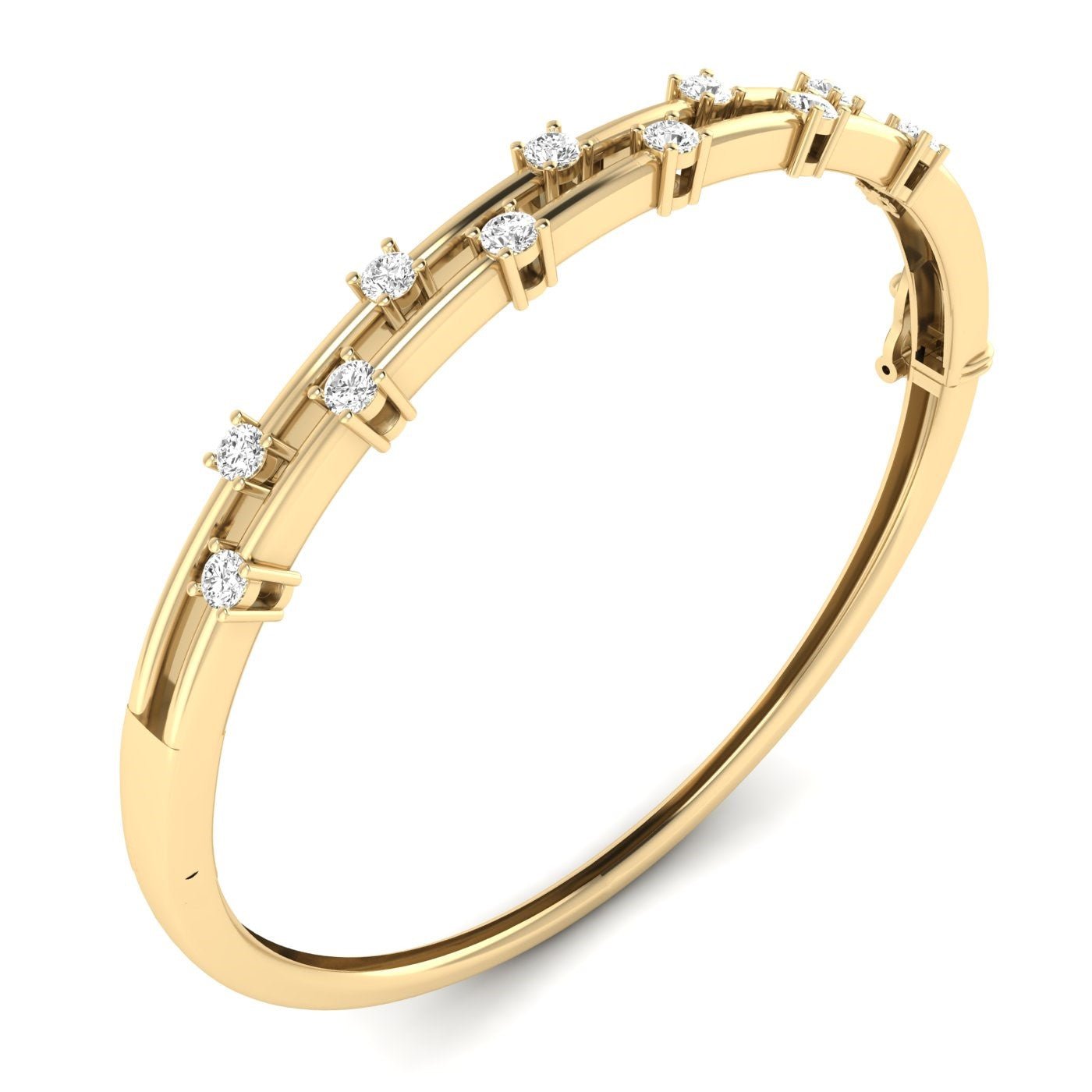Scattered Diamonds Bangle - Balacia