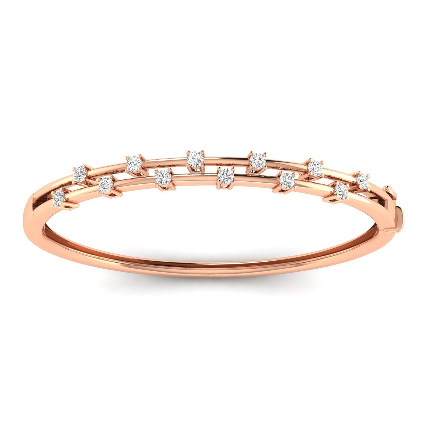 Scattered Diamonds Bangle - Balacia