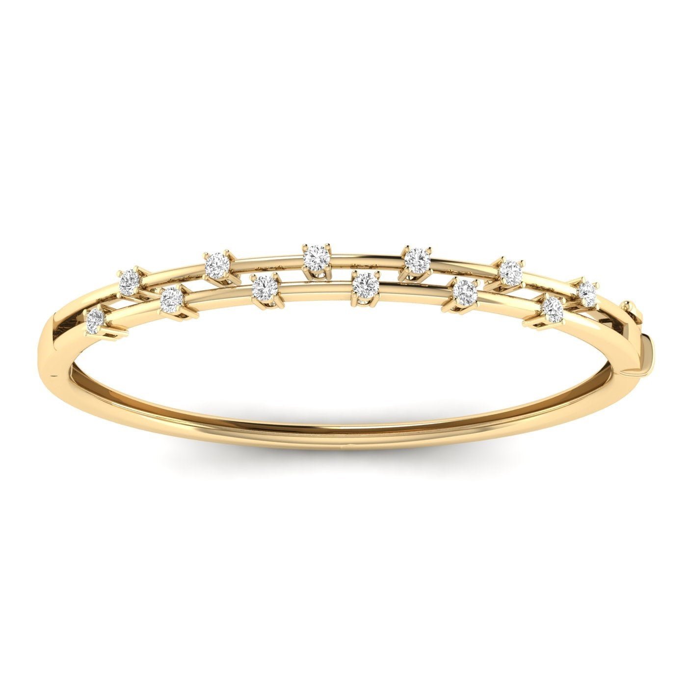 Scattered Diamonds Bangle - Balacia