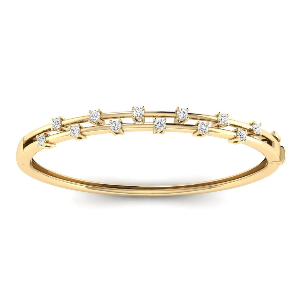 Scattered Diamonds Bangle - Balacia