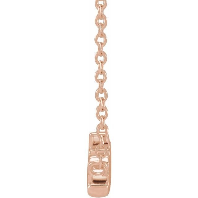 Sister 14k Rose Gold Necklace Gift - Balacia