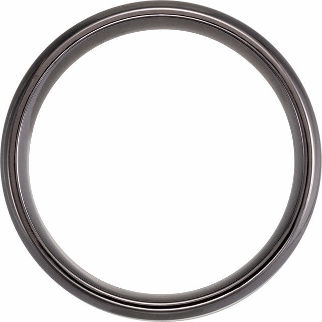 Tantalum 8 mm Beveled - Edge Comfort - Fit Band - Balacia