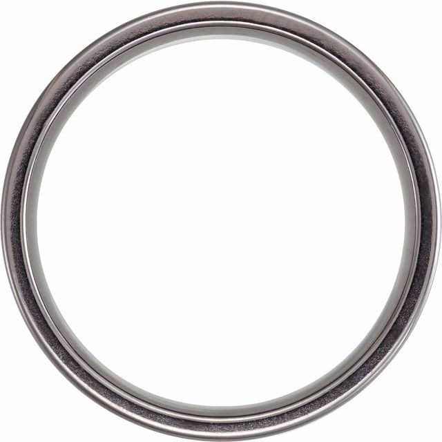 Tantalum 8 mm Flat Comfort - Fit Band - Balacia