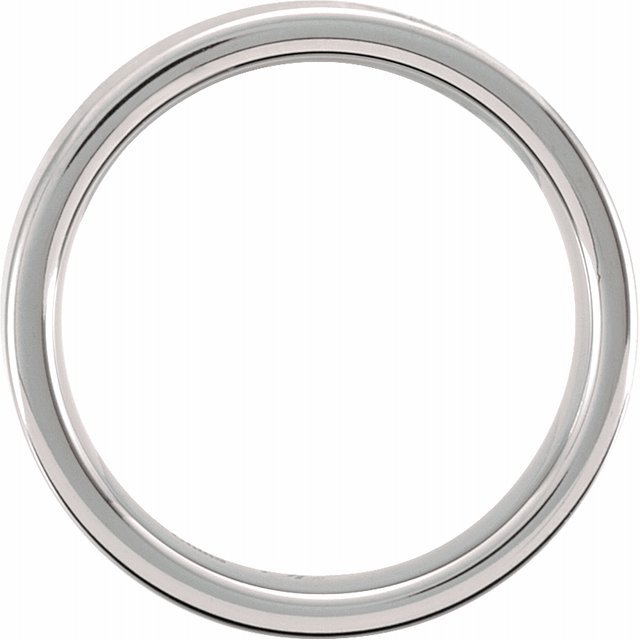 Tungsten 6 mm Flat Satin Band - Balacia