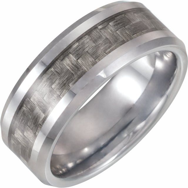 Tungsten Band with Carbon Fiber Inlay - Balacia
