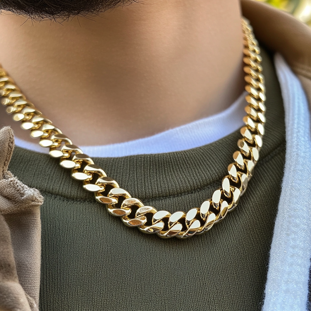 Golden Legacy Miami Cuban Link Chain Solid 14k Gold