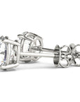 1 ctw Platinum Diamond Stud Earrings