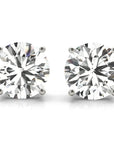 1 ctw Platinum Diamond Stud Earrings