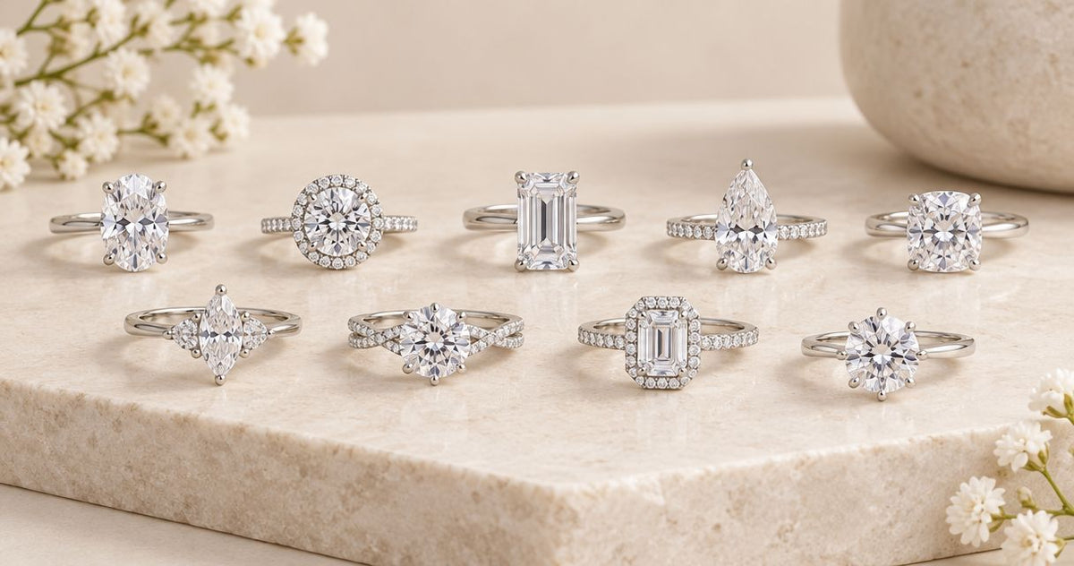 Best moissanite engagement rings in 2026: 10 styles ranked