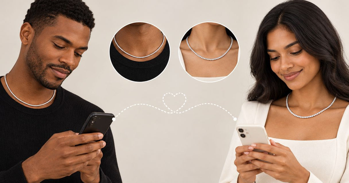 Custom jewelry for long-distance couples: complete 2026 guide