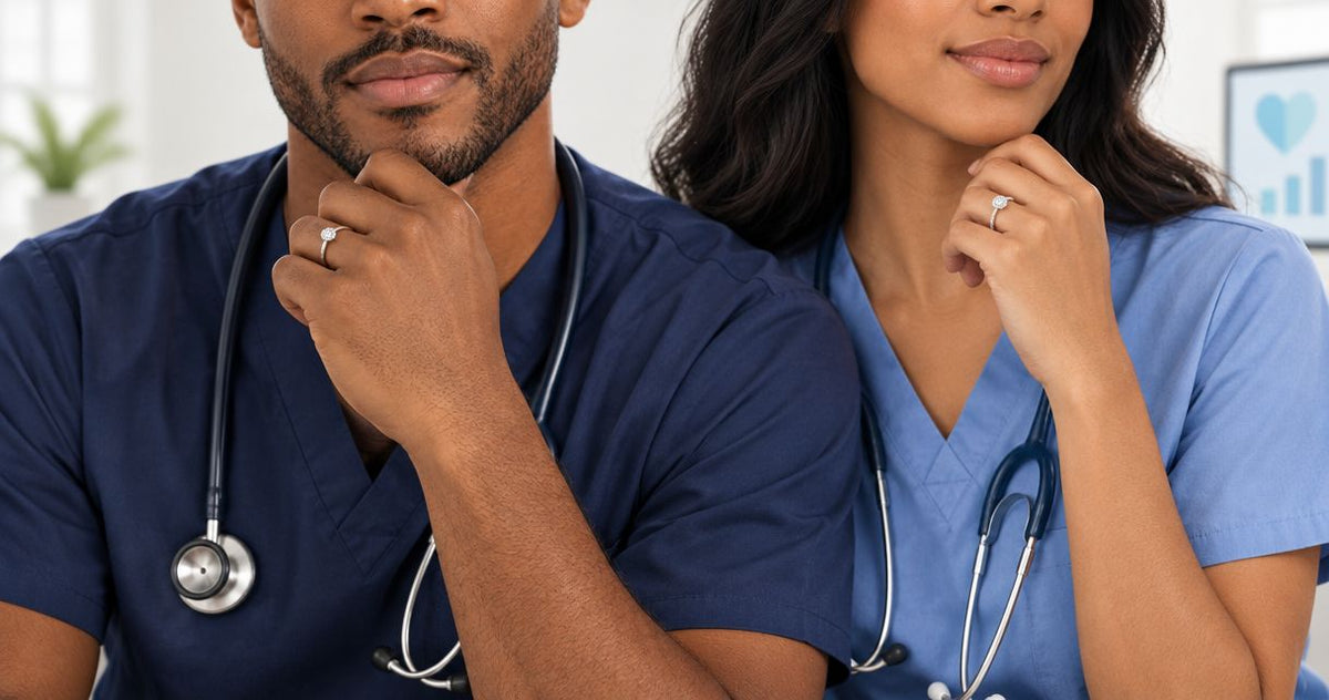 Engagement rings for healthcare workers: complete 2026 guide