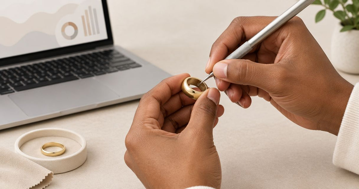 Engrave a personal message on your wedding band: 2026 workflow