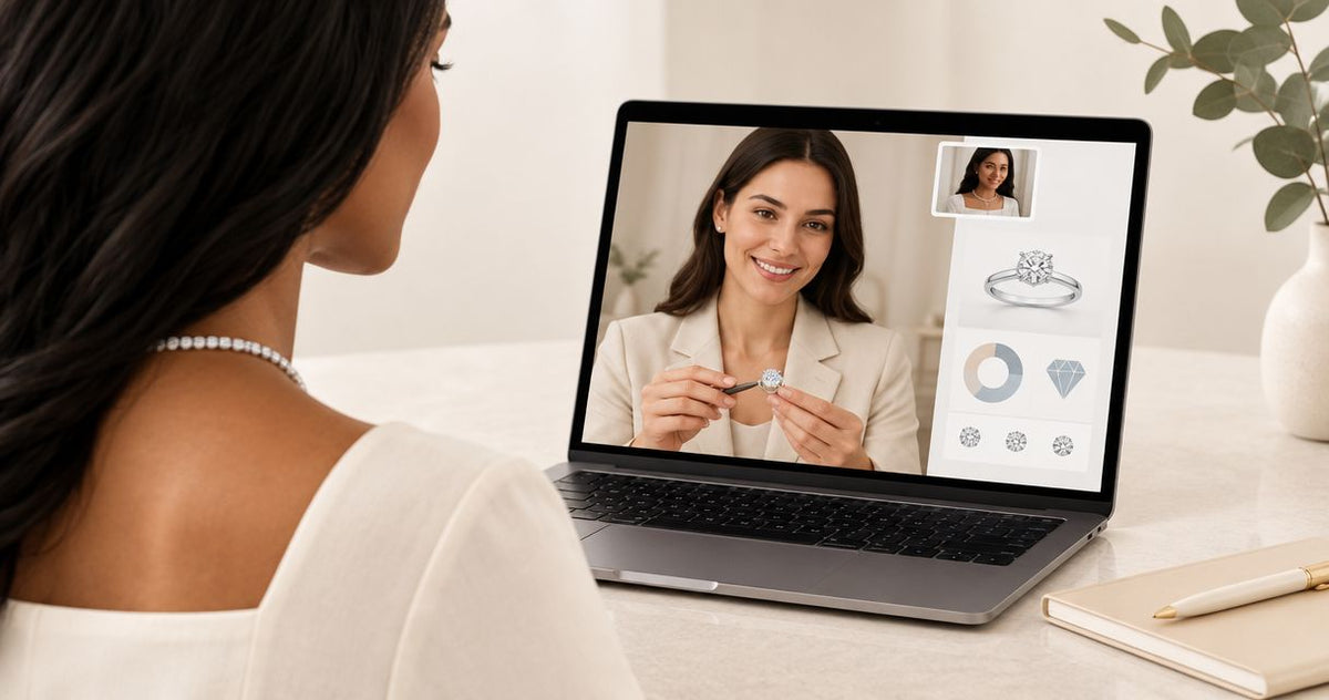 Schedule a virtual diamond consultation: 2026 workflow