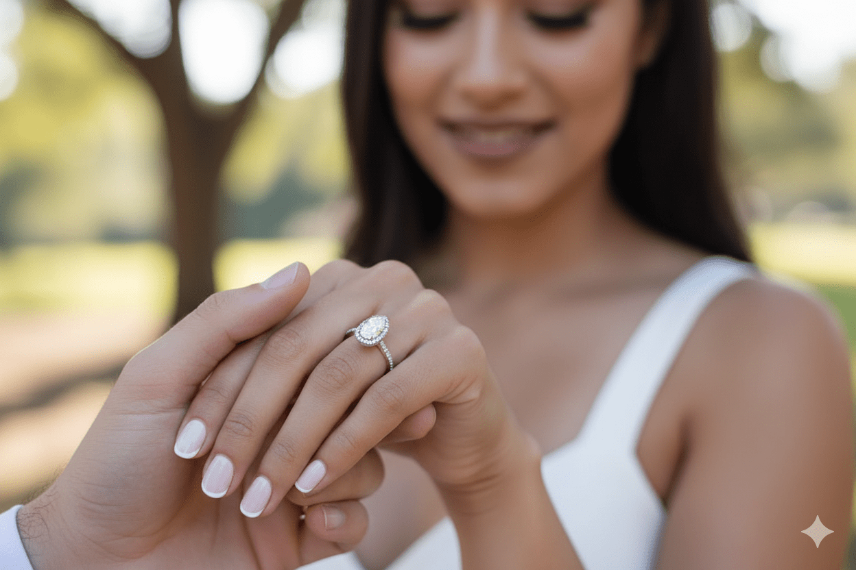 What Is a Moval Diamond? Why This Rare Shape Is the Coolest Engagement Ring Trend